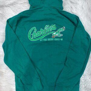 Philadelphia Eagles Green Charlie's Sweatshirt Size Medium